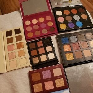 Lot of 6 eyeshadow palettes